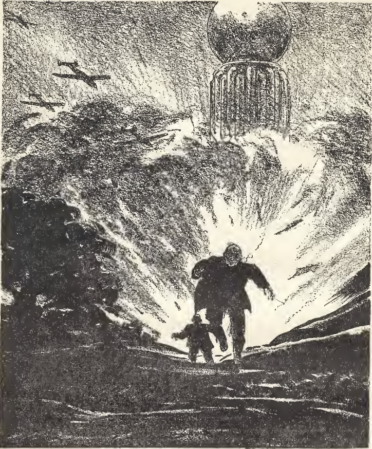 Original black-and-white story illustration from page 62.